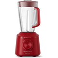 Imagem da oferta Philips Walita Liquidificador Série 3000 Turbo 110V Vermelho 1000W - HR2270/41