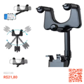 Imagem da oferta Suporte para Celular Smartphone com Apoio nc Retrovisor Extensível Giro 3609