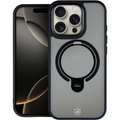 Imagem da oferta Case de TPU + Policarbonato Fosco Gshield com Suporte de Anel 360º Compatível com Magsafe Dual Ring Pro