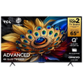 Imagem da oferta Smart TV 65\" QLED 4K TCL 65C655 com processador AIPQ Google TV Dolby Vision Atmos HDR10+ Wi-Fi Dual Band Bluetooth Inte