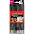 Imagem da oferta EcoLápis de Cor Supersoft 6 Neon + 6 Pastel Faber-Castell 120712SOFTNP Supersoft Multicolorido 12 Contagem (Pacote de 1