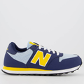 Imagem da oferta Tênis New Balance 500V2 Marinho e Amarelo