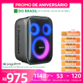 Imagem da oferta Tronsmart Halo 200 caixa de som bluetooth Saída de alto-falante 120 W com sistema de som de