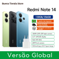 Imagem da oferta Estreia mundial Versão global Xiaomi Redmi Note 14 MediaTek Helio G99-Ultra 108MP AI Camera 5500mAh 6,67" 120Hz T