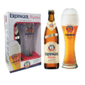 Imagem da oferta Kit Cerveja Erdinger Weiss 1 Garrafa 500ml + 1 Copo 500ml