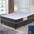 Imagem da oferta Cama Box Casal Conjugado Granada Umaflex Preto e Branco Flor