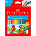 Imagem da oferta Caneta Hidrográfica Faber Castell 12 Cores Lavável