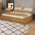 Imagem da oferta Base De Cama Box Casal Mônaco Cinamomo - Tcil Móveis - Bege