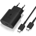 Imagem da oferta Carregador Turbo Tipo - C Fonte 45W + Cabo Compatível com Samsung Galaxy s22 s23 s24 s25 Carga Ultra Rápida
