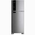 Imagem da oferta Geladeira Frost Free Duplex BRM55FK 463 Litros Inox com Fresh Box e Cold Room Brastemp - Geladeira Frost Free Duplex Bra