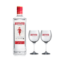 Imagem da oferta Gin Beefeater London Dry 750ml + 2 Taças de Vidro