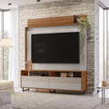 Imagem da oferta Estante Home para TV até 65 Polegadas 2 Portas NT 1300 Freijó Trend/Off White TX