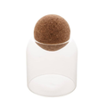Imagem da oferta LYOR - Pote de Vidro Borossilicato Resistente ao Calor com Tampa Esfera de Rolha Clean 510ml