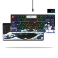 Imagem da oferta Teclado Mecânico Womier XVX S-K80 RGB 82 Teclas Display Oled