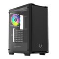 Imagem da oferta Gabinete Gamer Husky Dome 110 Mid Tower ATX Lateral em Vidro Sem FANs Preto - HGN110PT