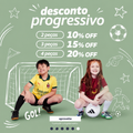 Imagem da oferta Moda Infantil com Desconto Progressivo até 20% OFF!