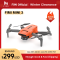 Imagem da oferta FIMI MINI 3 novo drone 4K 60fps AI Super Night Video 9km alcance de 3 eixos Gimbal 249g design Ultraleve