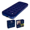 Imagem da oferta Mor Colchão Inflável Solteiro Com Fole Acampamento Multiuso Azul Solteiro