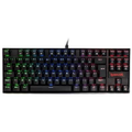 Imagem da oferta Teclado Mecânico Gamer Redragon Kumara Anti-Ghosting RGB Switch Outemu Blue ABNT2 Preto PT - K552RGB-1 (PT-BLUE)