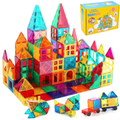Imagem da oferta Brastoy Blocos de Montar Magnéticos Infantil Construção Brinquedo (65 Peças)
