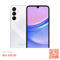 Imagem da oferta Samsung Galaxy A15 256GB 8GB RAM Tela 6.5" Azul Claro