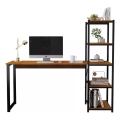 Imagem da oferta Mesa Escrivaninha Home Office Com Estante 5 Prateleiras Home Office Mobigu