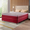 Imagem da oferta Cama Box de Casal Hellen Strong One Face Espuma D45 62x138x188cm