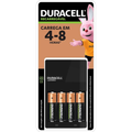 Imagem da oferta DURACELL - Carregador de Pilhas Recarregáveis AA e AAA Com 4 Pilhas AA