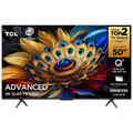 Imagem da oferta Smart TV 50" QLED 4K TCL 50C655 com Processador AIPQ Google TV HDR10+ Wi-Fi Dual Band Bluetooth Integrado Google Assiste