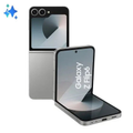 Imagem da oferta Smartphone Samsung Galaxy Z Flip6 256GB Cinza 5G - Tela dobrável de 6.7" e 12GB de RAM
