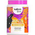 Imagem da oferta Creme de Pentear Salon Line Brilho Máximo Definição e Extrabrilho Repara as Fibras - Cabelos Ondulados Cacheados e Crespos 1Kg