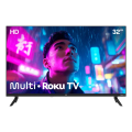 Imagem da oferta Smart Tv Dled 32 Hd Multi Essencial Roku Wi-fi