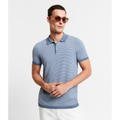 Imagem da oferta Polo em Algodão com Botões e Estampa Listrada