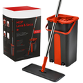 Imagem da oferta Mop Limpeza Rodo Mágico Giratório Esfregão Balde Flat Flash Original Powermaid