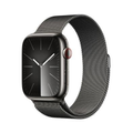 Imagem da oferta Apple Watch Series 9 GPS + Cellular Caixa Grafite de Aço Inoxidável de 45mm Pulseira Grafite Estilo Milanês Neutro em