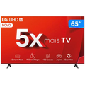 Imagem da oferta Smart TV 65" 4K LG Ultra HD 65UT8050 com Processador a5 Ger7 AI Alexa/Chromecast integrado Otimizador de Jogos webOS 24