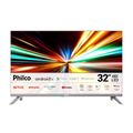Imagem da oferta Smart TV Philco 32 Led Dolby Áudio Prata PTV32M9GACGB 127 Volts