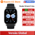 Imagem da oferta Versão global Xiaomi Redmi Watch 5 Lite Tela AMOLED de 1,96 '' Vida útil da bateria de 18 dias Bluetooth GNSS integrad