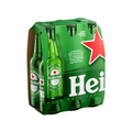 Imagem da oferta Cerveja Heineken Premium Puro Malte Lager - Pilsen 6 Garrafas Long Neck 330ml - Cerveja