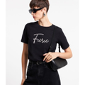 Imagem da oferta Camiseta em Algodão com Estampa Lettering Fierce