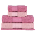 Imagem da oferta Buddemeyer Jogo de Toalhas Melissa Extra Soft Banho Rosa/Rosa Claro 5 peças