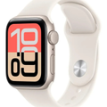 Imagem da oferta Apple Watch SE 3 GPS Caixa em alumínio luz das estrelasde 40 mm com Bracelete desportiva luz das estrelas - PM