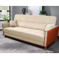Imagem da oferta Sofá Cama Sérvia 2,00m Bege Linho Rústico - King House