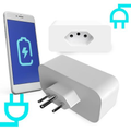 Imagem da oferta Tomada Inteligente Smart Wifi Automação Casa Compatível Com Alexa e Google Home Com Medidor de Consumo