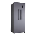 Imagem da oferta Geladeira Refrigerador HQ Frost Free Side By Side 460 Litros Cinza HQ-460SBSFF