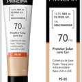 Imagem da oferta Protetor Solar Facial Principia 14,5% Mix de Filtros UV + 5% Niacinamida FPS 70 PS-05 Cor 1.0 com 30ml