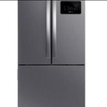 Imagem da oferta Geladeira Brastemp Frost Free French Door A+++ 554 Litros Cor Inox - Bro85ak 220v