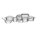 Imagem da oferta Jogo De Panelas Tramontina Inox Allegra 7 Peças + Pegador