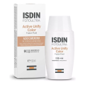 Imagem da oferta Protetor Solar e Clareador Facial com Cor Active Unify Color FPS 99 50ml Isdin