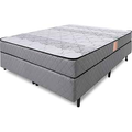 Imagem da oferta Cama Box Colchão Casal Firme Espuma D33 Antialérgico Certificado 138x188x51cm - BF Colchões